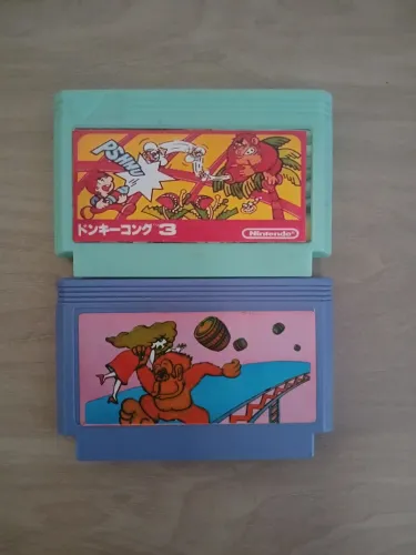 2 Cartuchos Donkey Kong Nintendinho Paralelo