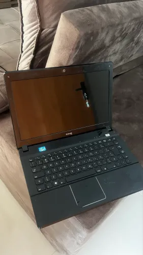 Notebook CCE funcionando + carregador