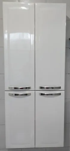 Armário de Aço Paneleiro Branco 4 Portas 