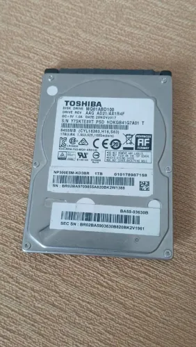 HD 1 TERA Toshiba novo 