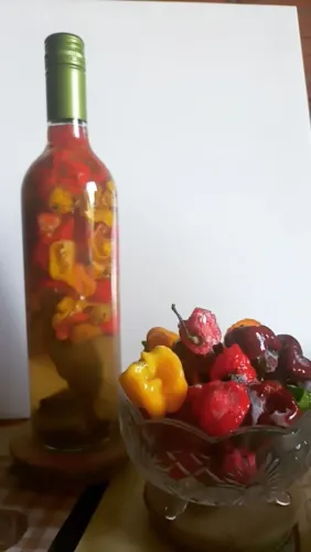 Molho e conserva de pimenta Carolina reaper 