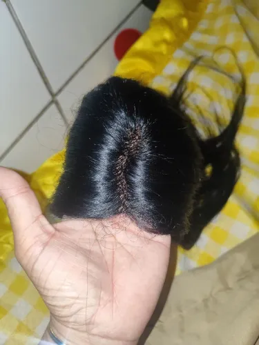 Topo de cabelo humano 