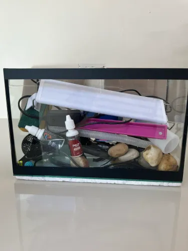 Aquário 20L Completo - Kit Aquário + Acessórios