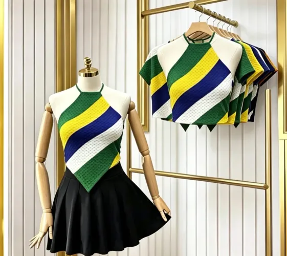 Blusa brasil trico