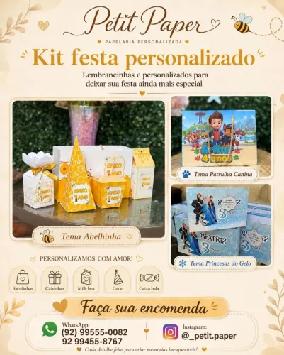 Kit Festa Personalizado