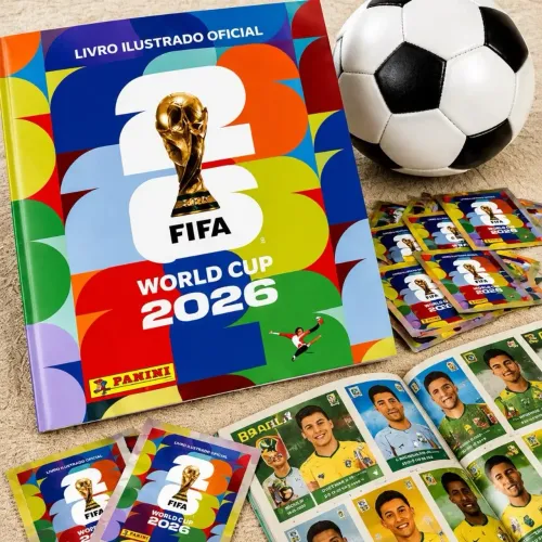 Álbum de figurinha da Copa do Mundo 2026 