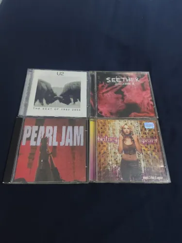 Cds U2 - Seether - Britney Spears - Pearl Jam