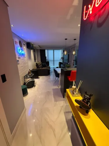 Apartamento suíte + 1 dormitório com lavabo