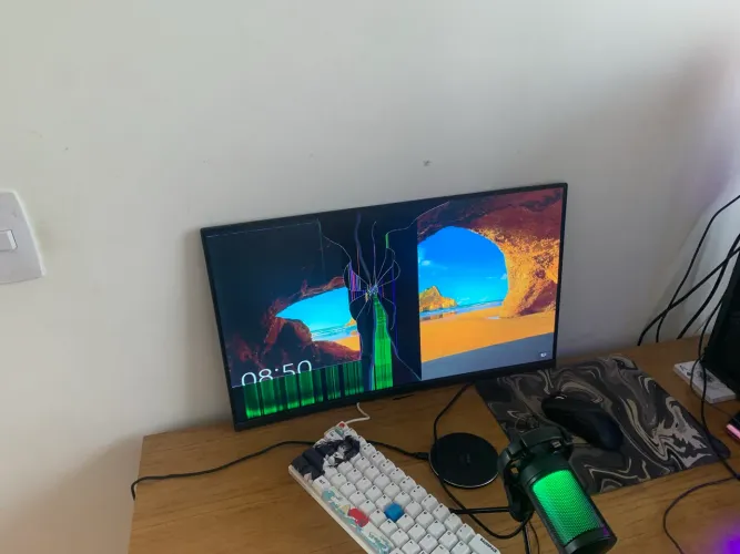 Monitor 24 polegadas para retirada de peças