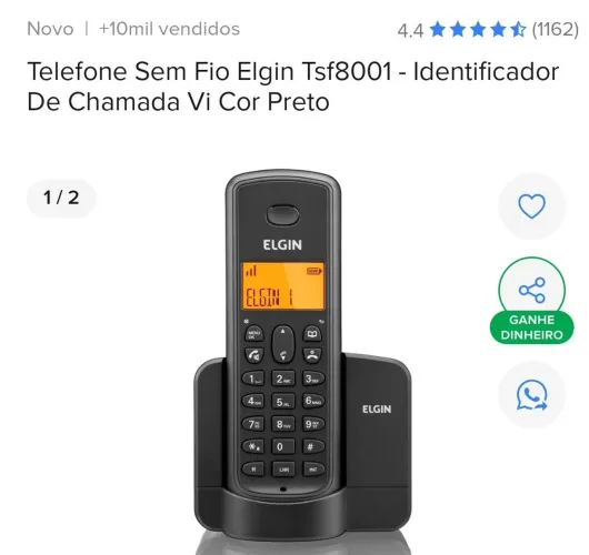 telefone sem fio
