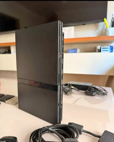 Playstation 2 Completo Destravado Com Jogos