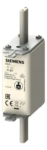 Fusível NH Siemens 3NA3117 gL/gG 40A para Instalações Industriais
