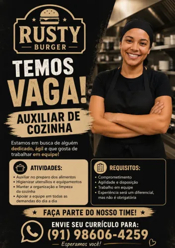 Auxiliar de cozinha