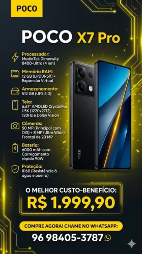 Poco x7 pro 12gb 512gb