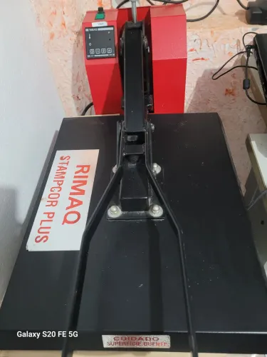 VENDE-SE MAQUINA DE ESTAMPAR RIMAQ STAMPCOR PLUS 110V