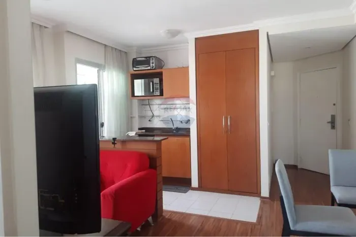 Apartamento para locação na Consolação, 55 metros, 2 quartos, 1 banheiro, sala, área de se