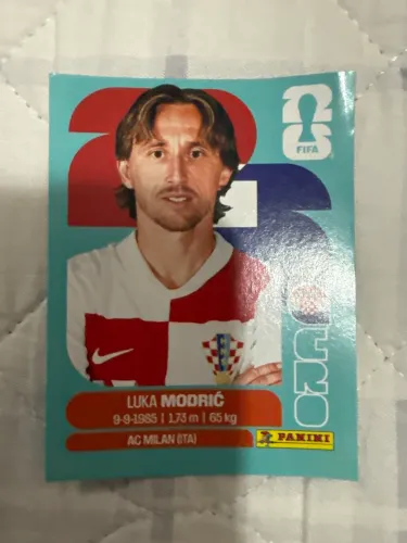 Figurinha 2026 LUKA MODRIC