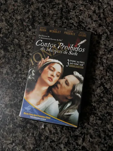 Fita VHS - Contos Proibidos do Marquês de Sade (Original / Legendado)