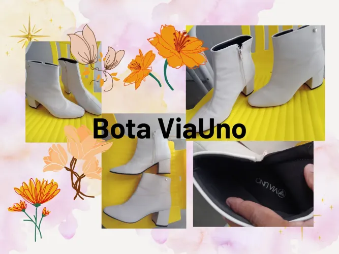 Bota Via Uno confortável 