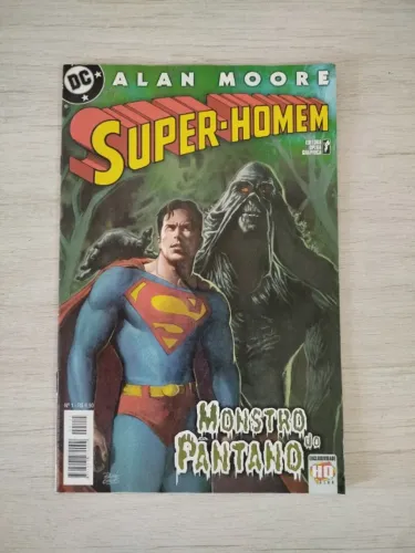HQ Quadrinhos Super-Homem e Monstro do Pântano