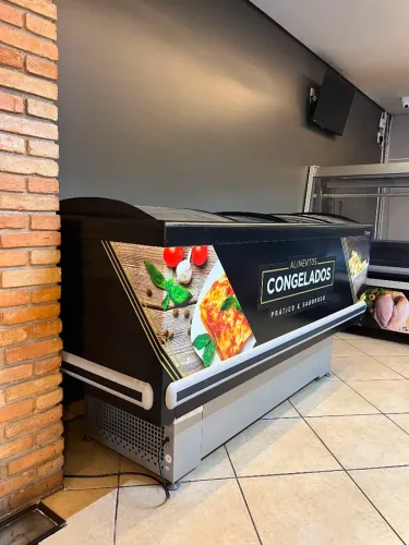 Expositor horizontal Gelopar. Freezer