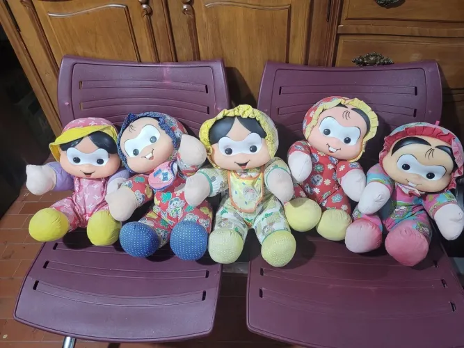 Bonecos da turma da Mônica baby<br> Valor 250,00<br>Envio pelos correios ou faço olx.