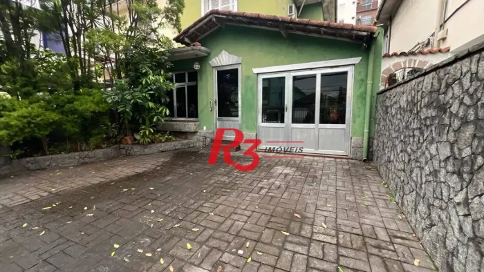 Casa para alugar, 283 m² por R$ 12.000,00/mês - Macuco - Santos/SP