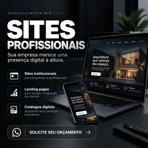 Criação de Sites Profissionais | Sites e Landing Pages