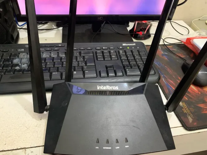 Roteador Intelbras Action RG 1200 - Dual Band Gigabit (Excelente Estado)