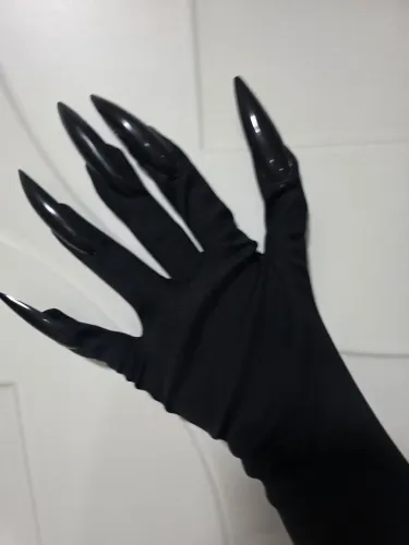 Luva com Unhas para fantasia