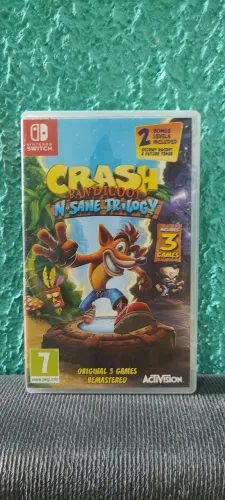 Jogo Crash Bandicoot N Sane Trilogy Nintendo switch