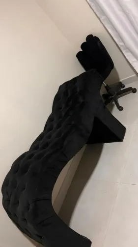 Maca+Mocho Suéde PRETO