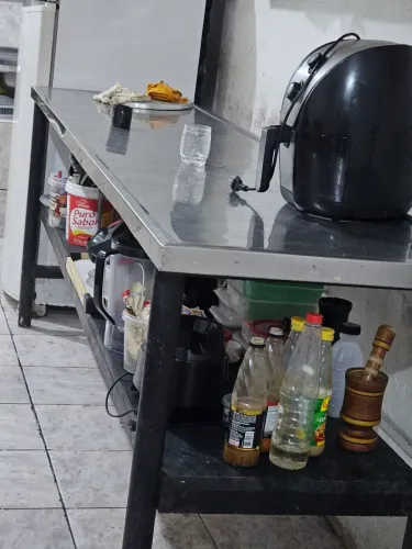 Mesa em aço inox