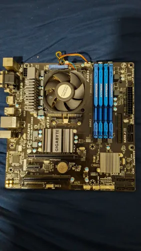 Kit placa-mãe, processador, memoria ram e fonte