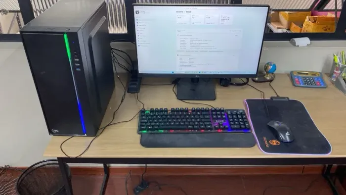PC GAMER COMPLETO PRONTO PRA USO - GTX 1660 SUPER + MONITOR 100Hz