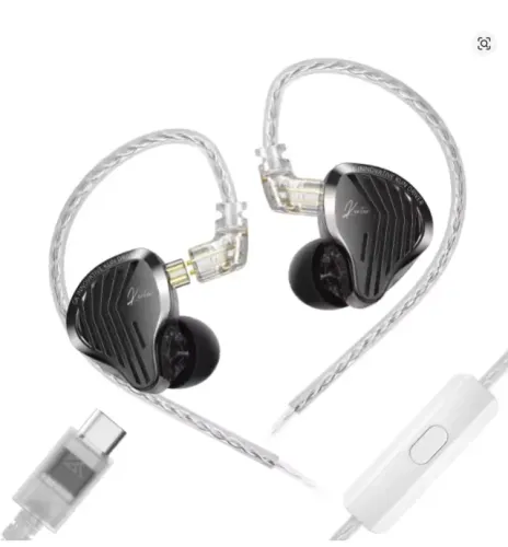 Fones de Ouvido GK KUNTEN USB-C com microfone