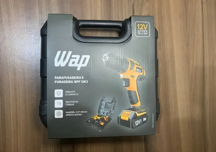 Furadeira e Parafusadeira WAP 12V