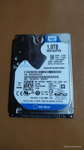 HD WD de 1TB 100% ok