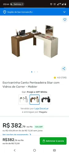 Escrivania Penteadeira