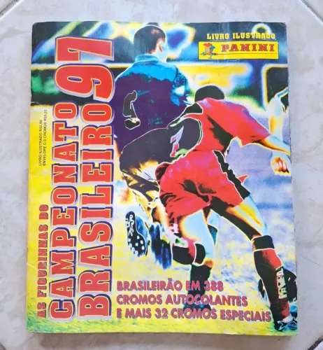 Álbum Campeonato Brasileiro 1997 Vasco Campeão Falta 1 Figur<br>Campeão Falta 1 Figur (Usado)