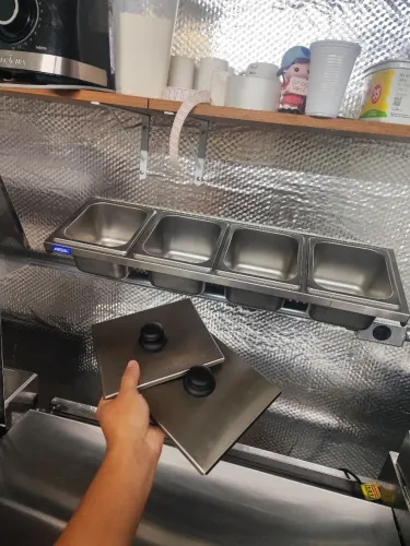 Condimentadora AISA 4 Cubas Aço Inox