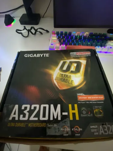 Placa mãe a320m-h gigabyte