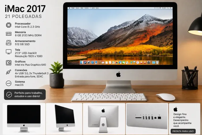Imac 2017 - 21 polegadas