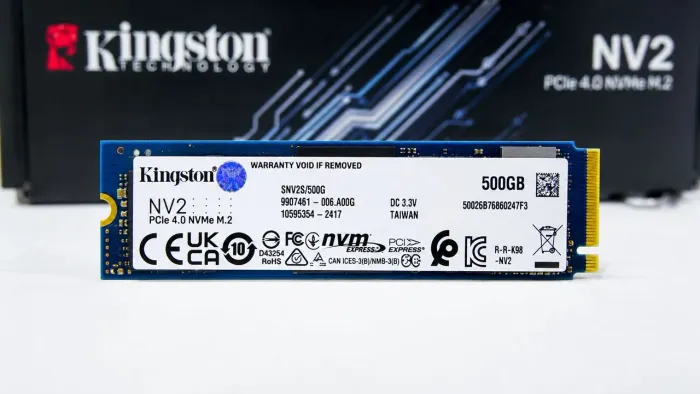 SSD NVMe Kingston NV2 500GB M.2 - Ultra Rápido para Jogos e PC Gamer!