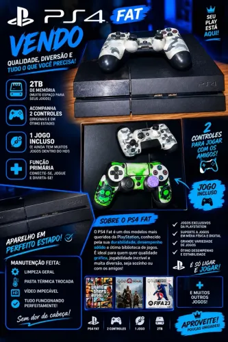 Vendo Ps4 Fat