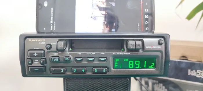 Radio Toca Fitas Pioneer Ke-2900 Com Bluetooth Muito Novo