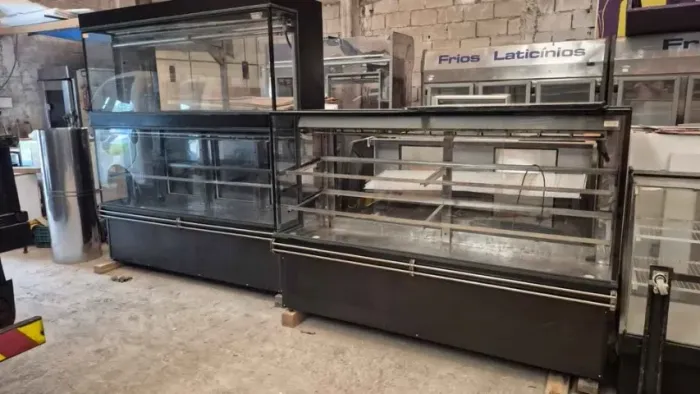 KIT BALCÃO DE AÇOUGUE ALTO E BAIXO REFRIMATE *SEMI NOVO C/GARANTIA*