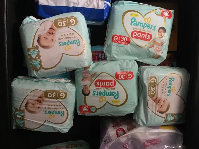 Fralda descartável