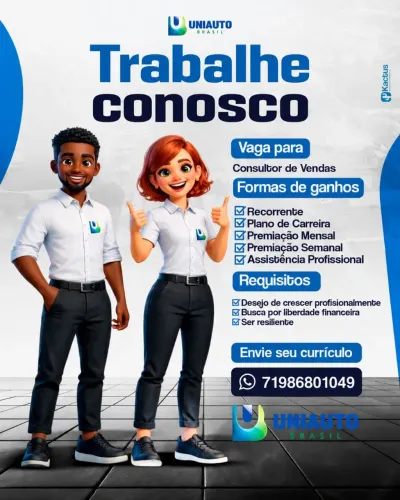 Faça parte do nosso time?