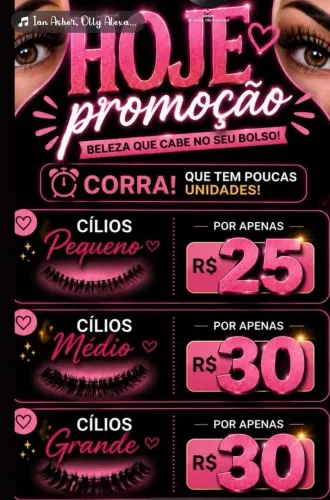 Preciso de modelos pra extensão de cilios